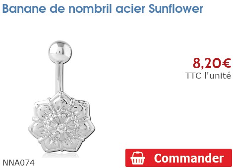 Banane De Nombril Acier Sunflower Nna